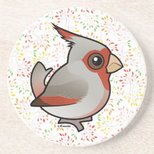 Birdorable Pyrrhuloxia Underlägg Sandsten