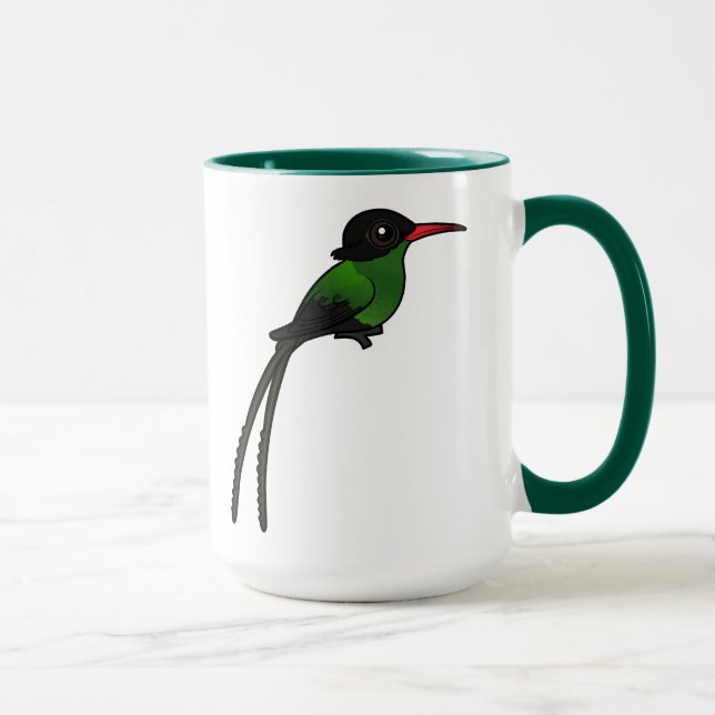 Birdorable Red-billed Streamertail Hummingbird Mugg (Höger)