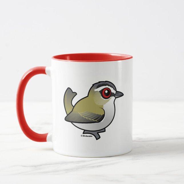 Birdorable Red-eyed Vireo Mugg (Vänster)