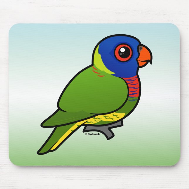 Birdorable regnbåge Lorikeet Musmatta (Framsidan)