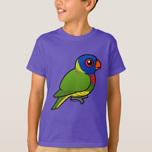 Birdorable regnbåge Lorikeet T-shirt (Framsida)