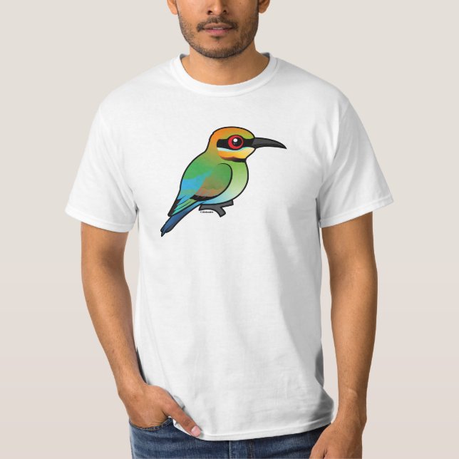 Birdorable regnbågeBi-eater Tee Shirt (Framsida)