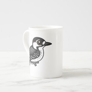 Birdorable Röd-cockaded hackspett Benporslin Mugg