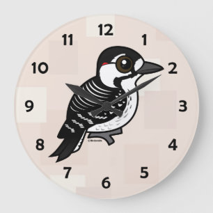 Birdorable Röd-cockaded hackspett Stor Klocka