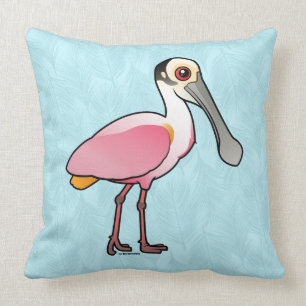 Birdorable Roseate Spoonbill Kudde