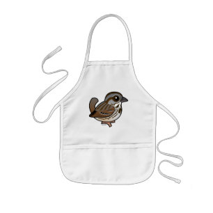 Birdorable sångSparrow Barnförkläde
