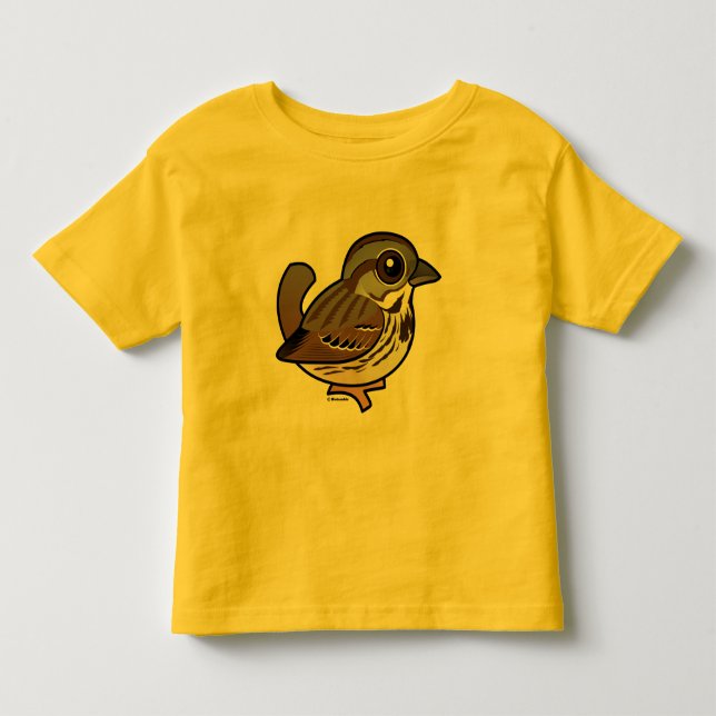 Birdorable sångSparrow Tee (Framsida)