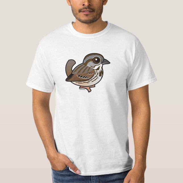 Birdorable sångSparrow Tröja (Framsida)