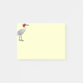 Birdorable Sarus kran Post-it Block