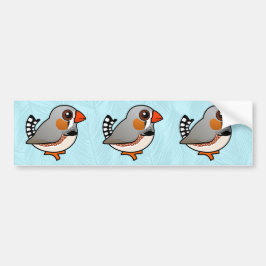 Birdorable sebraFinch Bildekal