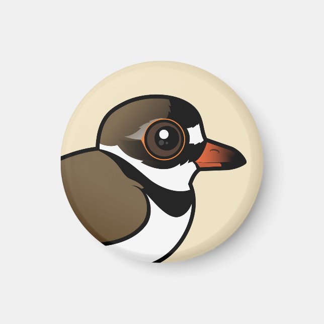 Birdorable Semipalmated Plover Magnet (Framsidan)