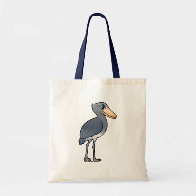Birdorable Shoebill Tygkasse (Framsidan)