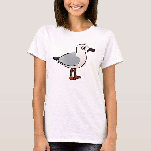 Birdorable Slender-billed Gull Tee (Framsida)