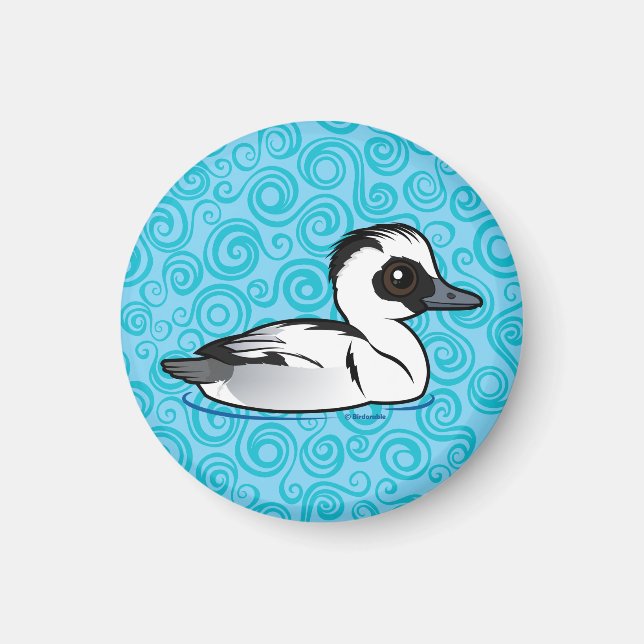 Birdorable Smew Magnet (Framsidan)
