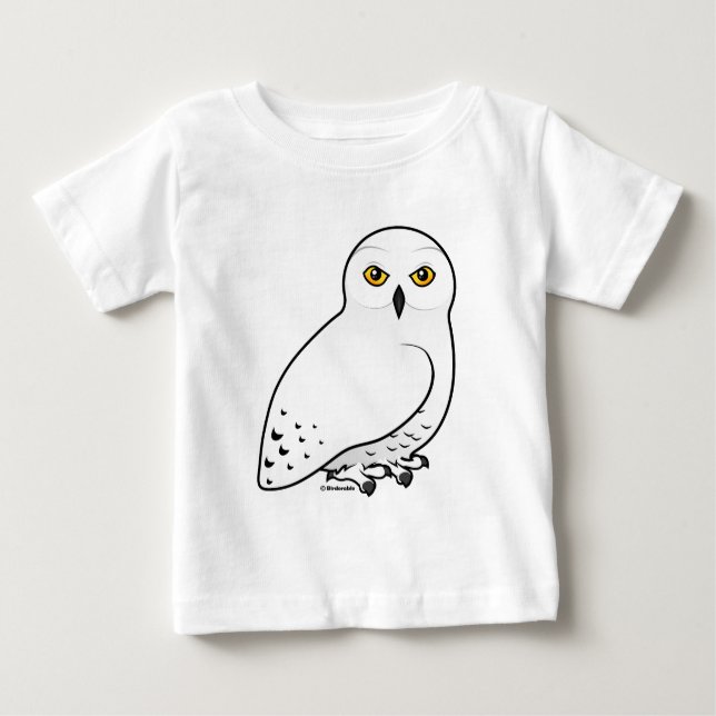 Birdorable Snowy Uggla T-shirt (Framsida)