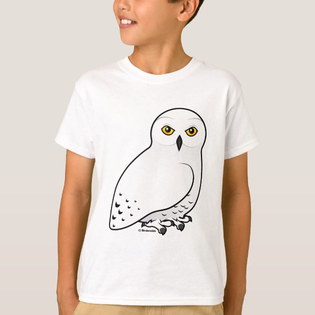 Birdorable Snowy Uggla T-shirt (Framsida)