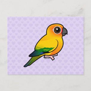 Birdorable Sol Parakeet Vykort