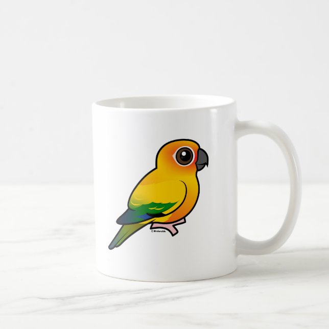 Birdorable solparakiter kaffemugg (Höger)