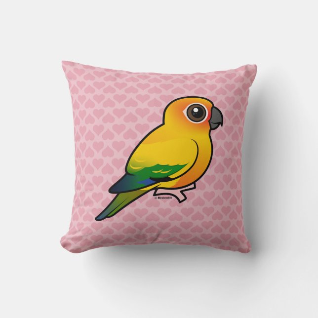 Birdorable solparakiter kudde (Framsida)
