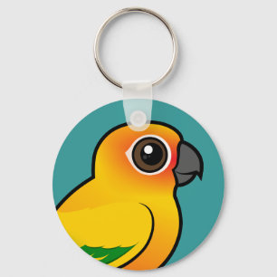 Birdorable solparakiter nyckelring