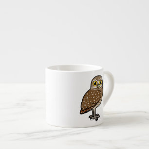 Birdorable som gräver ugglan espressomugg