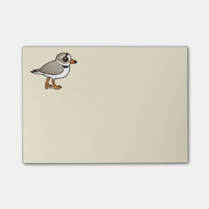Birdorable som leda i rör ploveren post-it block