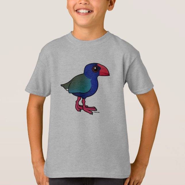Birdorable South Island Takahe T-shirt (Framsida)