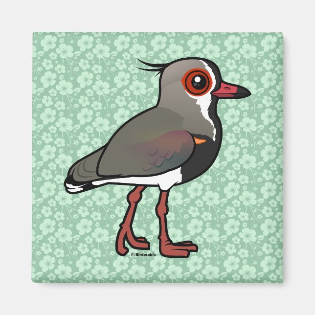 Birdorable Southern Lapwing Magnet (Framsidan)