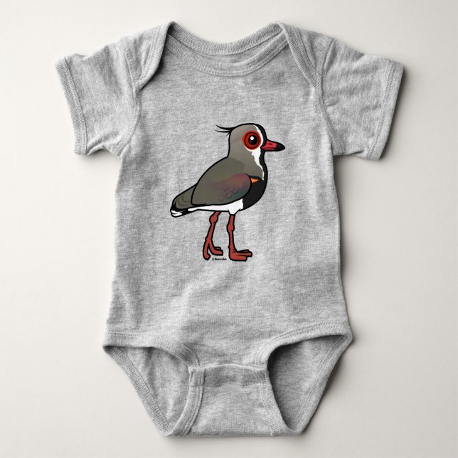 Birdorable Southern Lapwing T Shirt (Framsida)