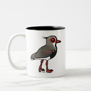 Birdorable Southern Lapwing Två-Tonad Mugg