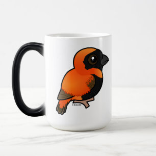Birdorable Southern Red Bishop Magisk Mugg