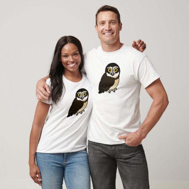 Birdorable Spectacsted Uggla Tee Shirt (Unisex)