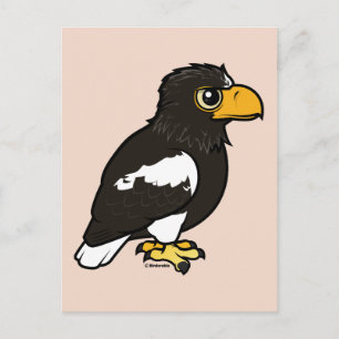 Birdorable Stellers Sea Eagle Vykort