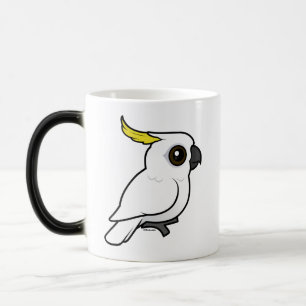 Birdorable Sulphur-krönade kakadua Magisk Mugg