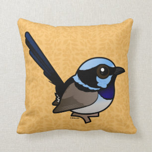 Birdorable superb Fairywren Kudde