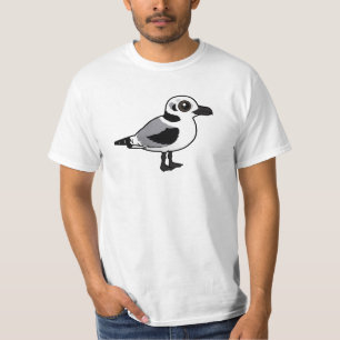 Birdorable Svart-lade benen på ryggen T-shirt
