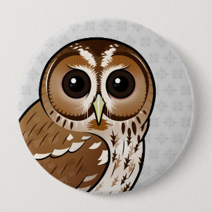Birdorable Tawny uggla Knapp