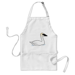 Birdorable trumpetaresvan förkläde