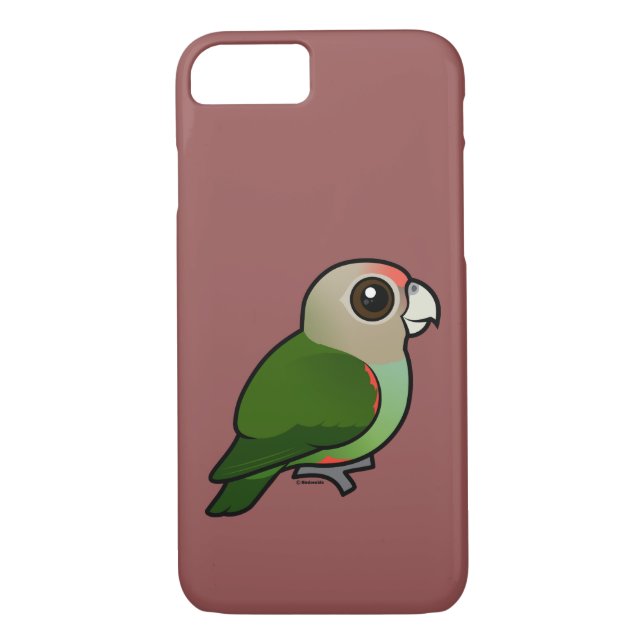 Birdorable uddpapegoja Case-Mate iPhone skal (Baksida)