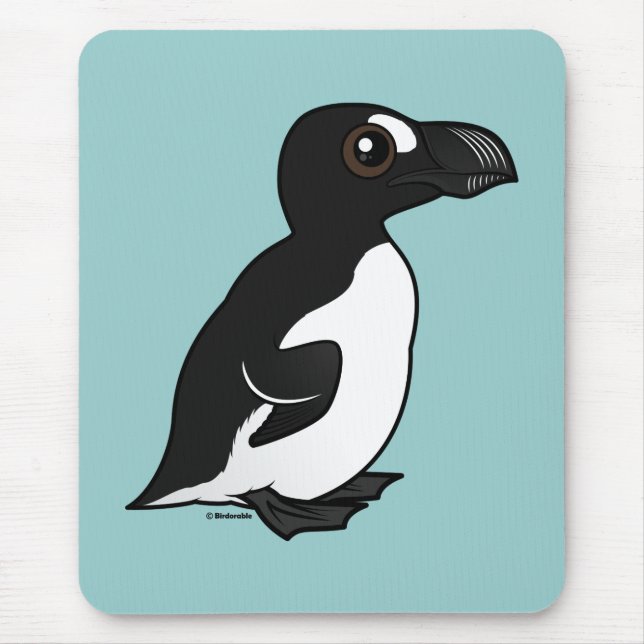 Birdorable underbar Auk Musmatta (Framsidan)