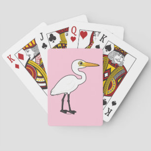 Birdorable Underbar Egret Casinokort