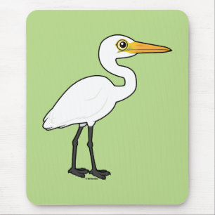 Birdorable underbar Egret Musmatta