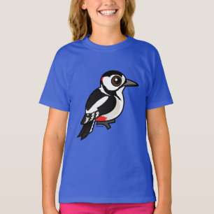 Birdorable underbar prickig hackspett tee shirt