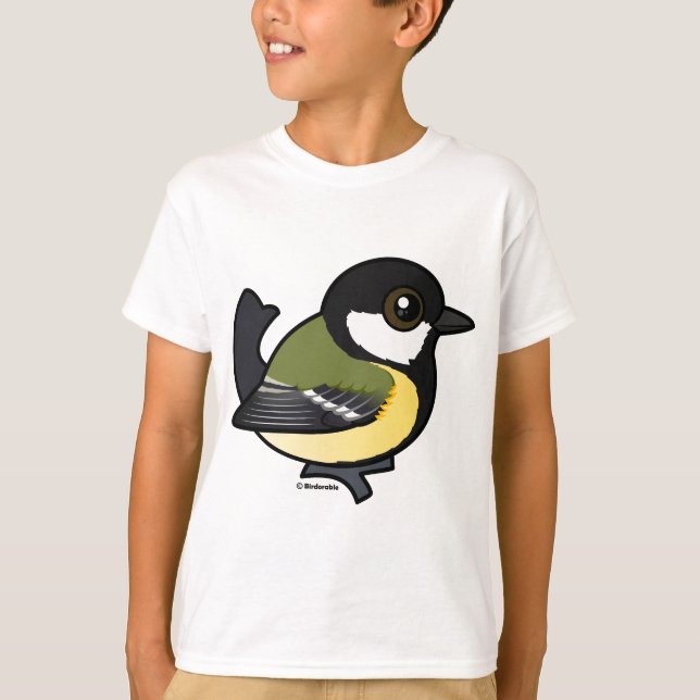 Birdorable Underbar Tit T-shirt (Framsida)