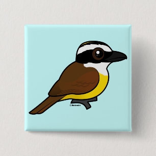 Birdorable underbara Kiskadee Knapp