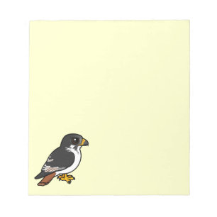 Birdorable varslar vråket anteckningsblock