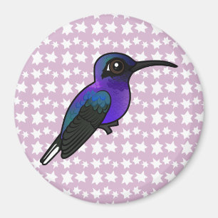 Birdorable Violet Sabrewing Hummingbird Magnet