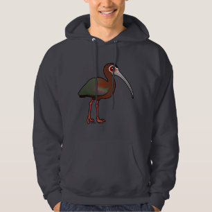 Birdorable Vit-vände mot Ibis Sweatshirt