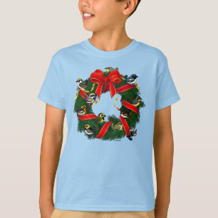 Birdorable Warblers Julkrans T Shirt