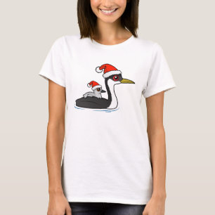 Birdorable Western Grebe Santa Tröja
